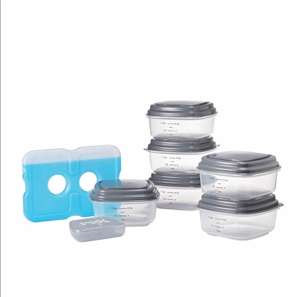 JAXX Fitpak Deluxe Meal Prep Bag (Gray) - Picture 3 of 4